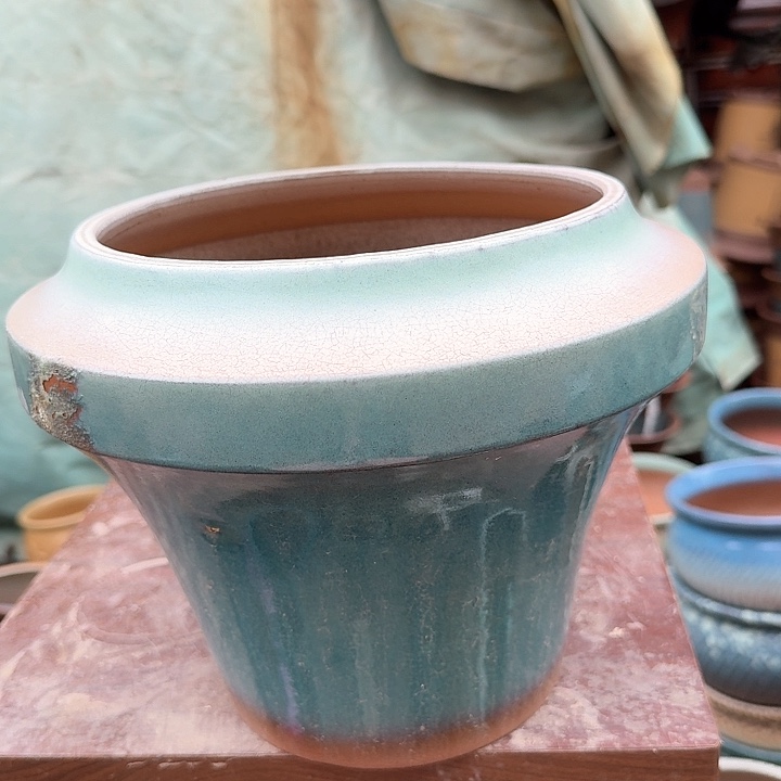 红陶微瑕花盆处理来啦