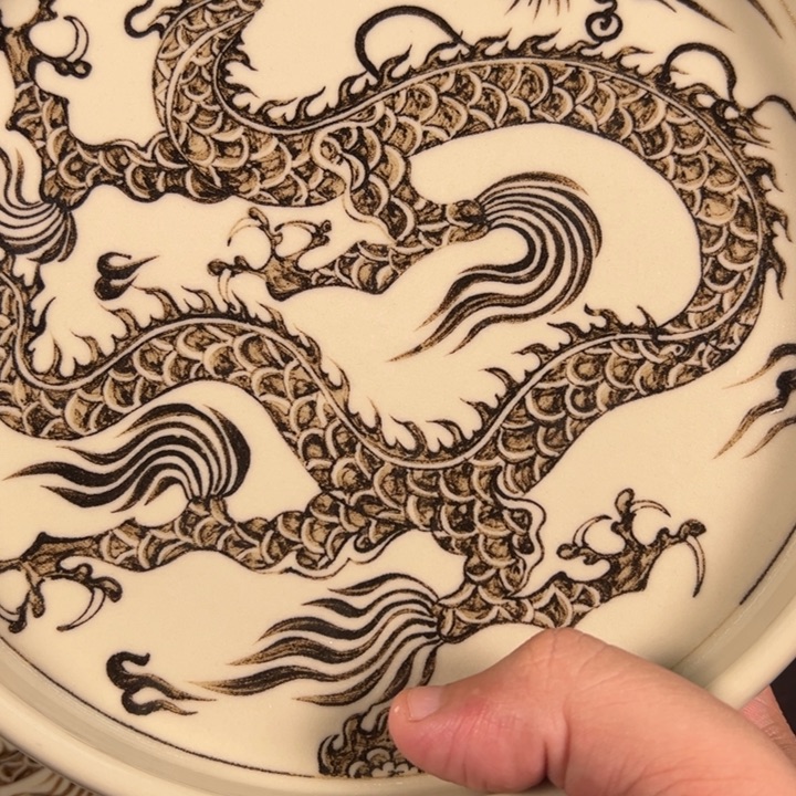 不***e景德镇手绘作品欣赏