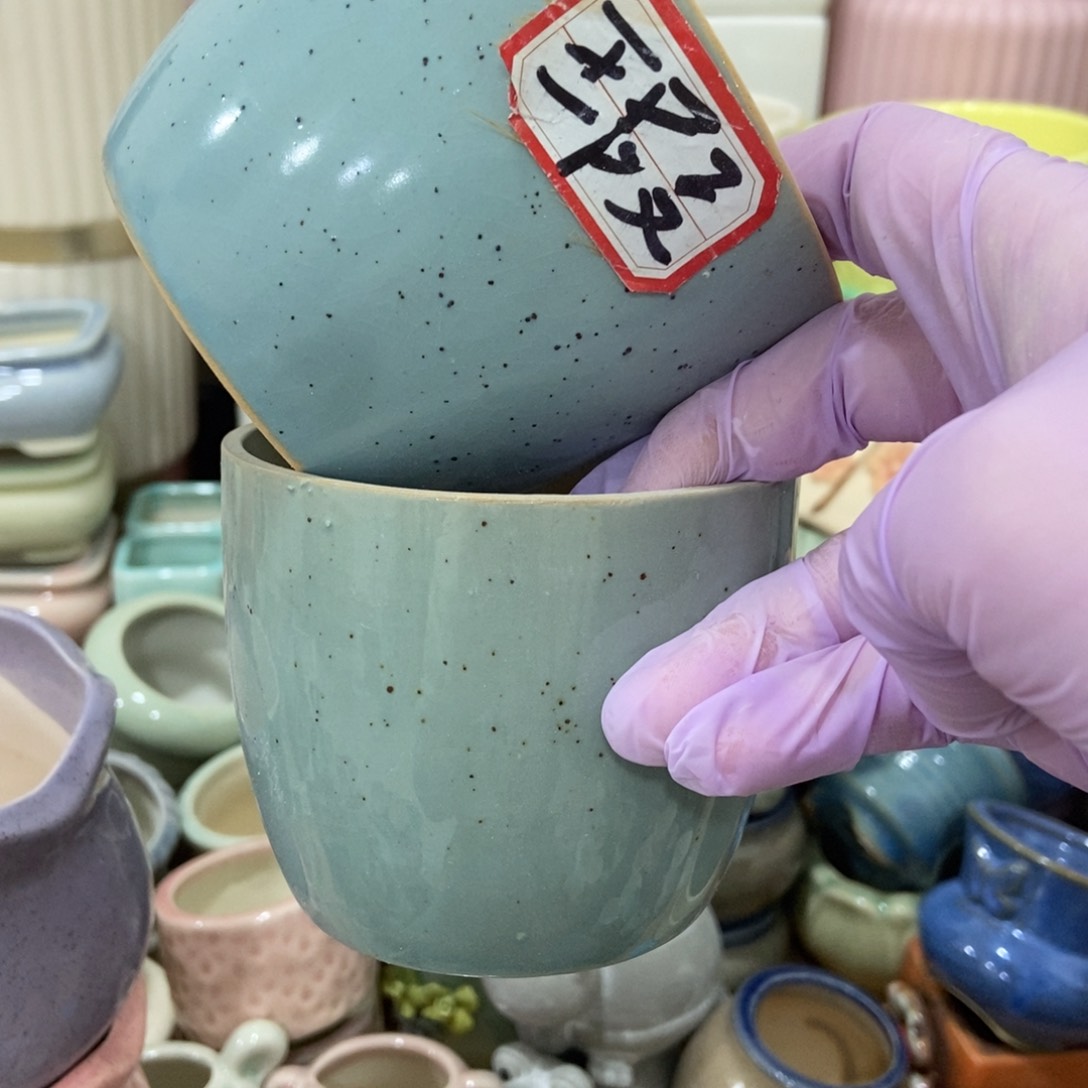 红陶陶瓷花盆满12米包邮