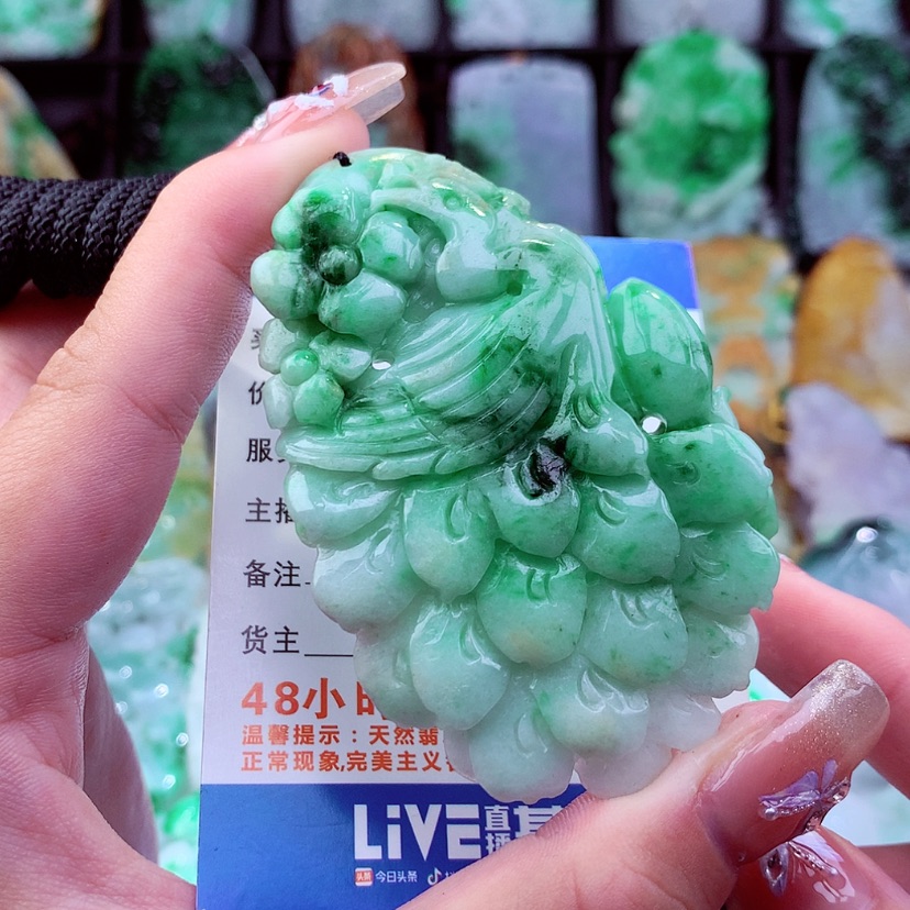 【闪购商品】翡翠颈饰未镶嵌挂件