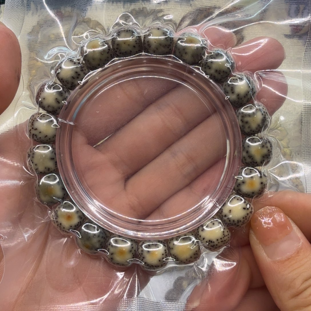 星月菩提手串，一物一图10.5×9.5压手感双留白5号