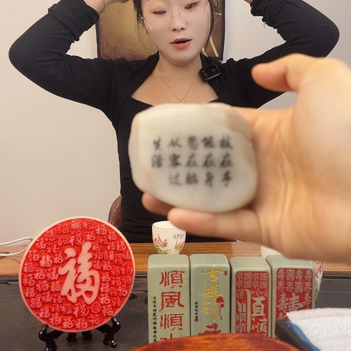 石材石材摆件桌面石材雕刻摆件