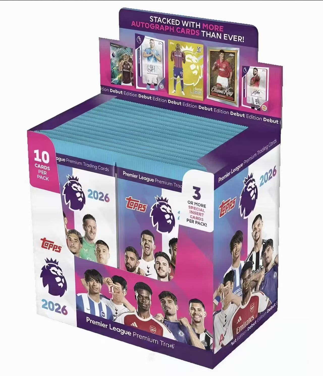 topps 25-26 英超 游戏版 补充包 球星卡 盲盒 （代拆）