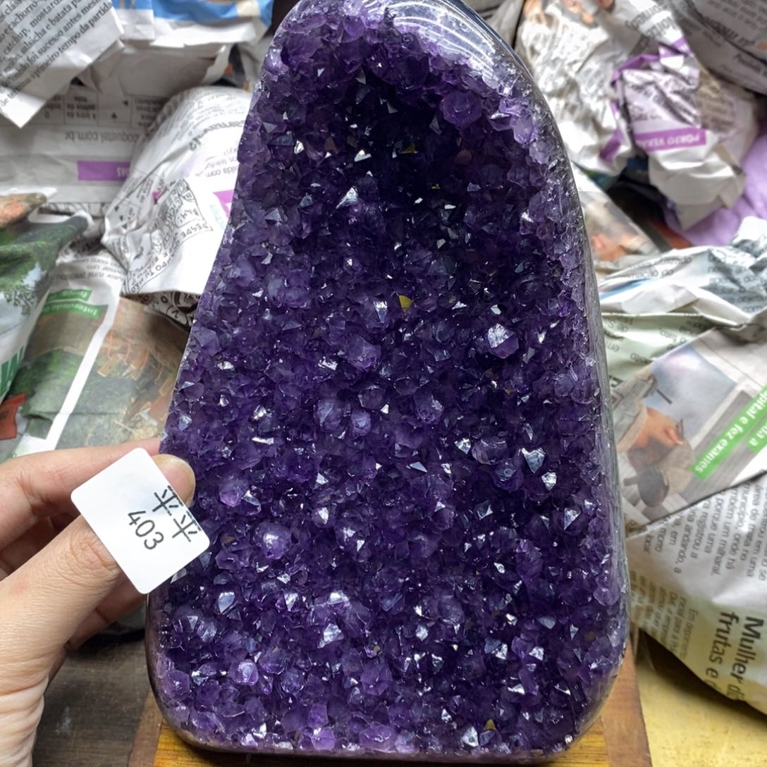 紫晶乌拉圭未镶嵌