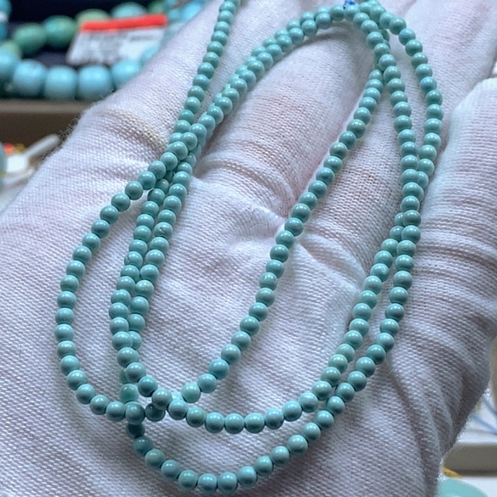 绿松石银S925镶嵌珠宝奇石