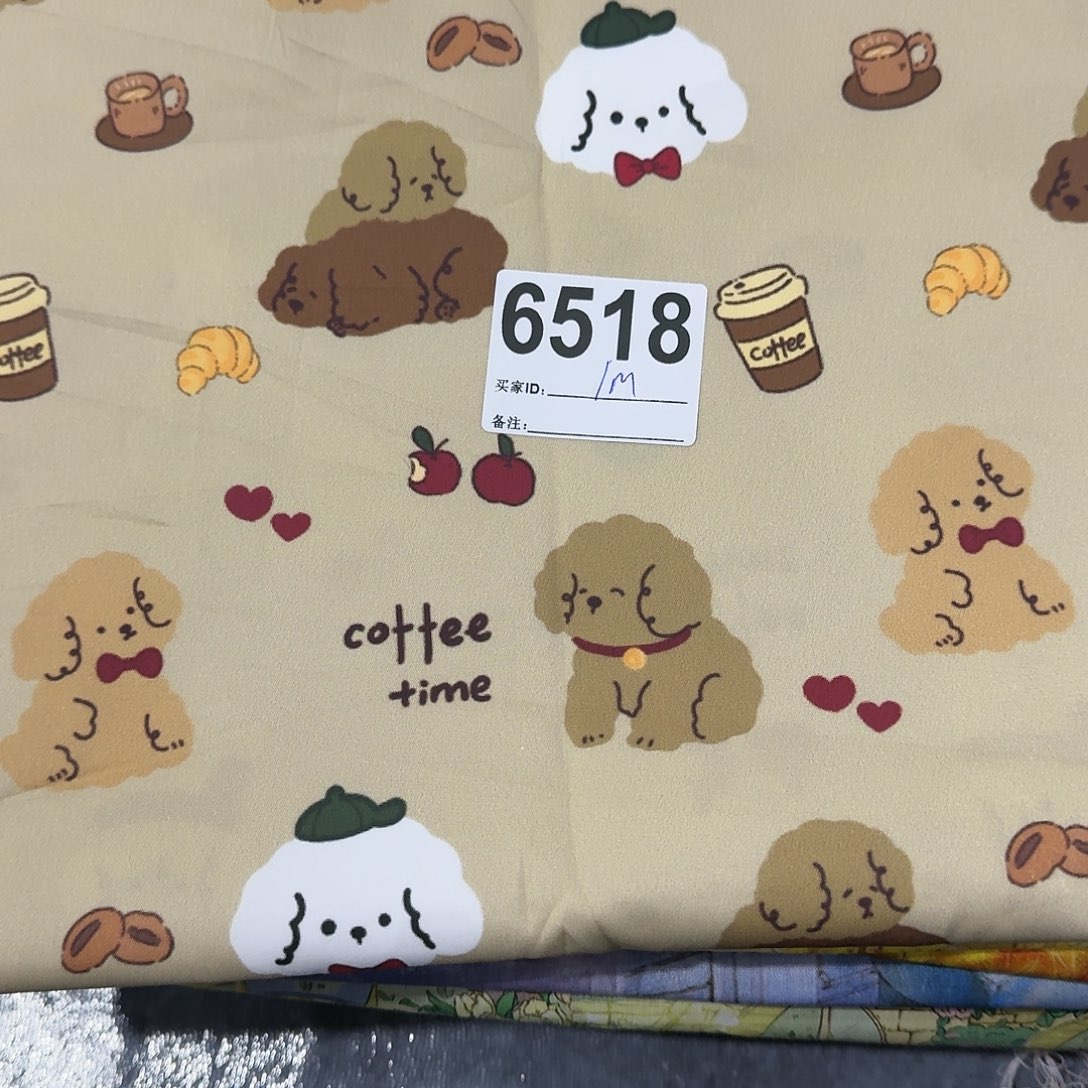 纯棉高密细斜纹1米长X1.5米宽小块