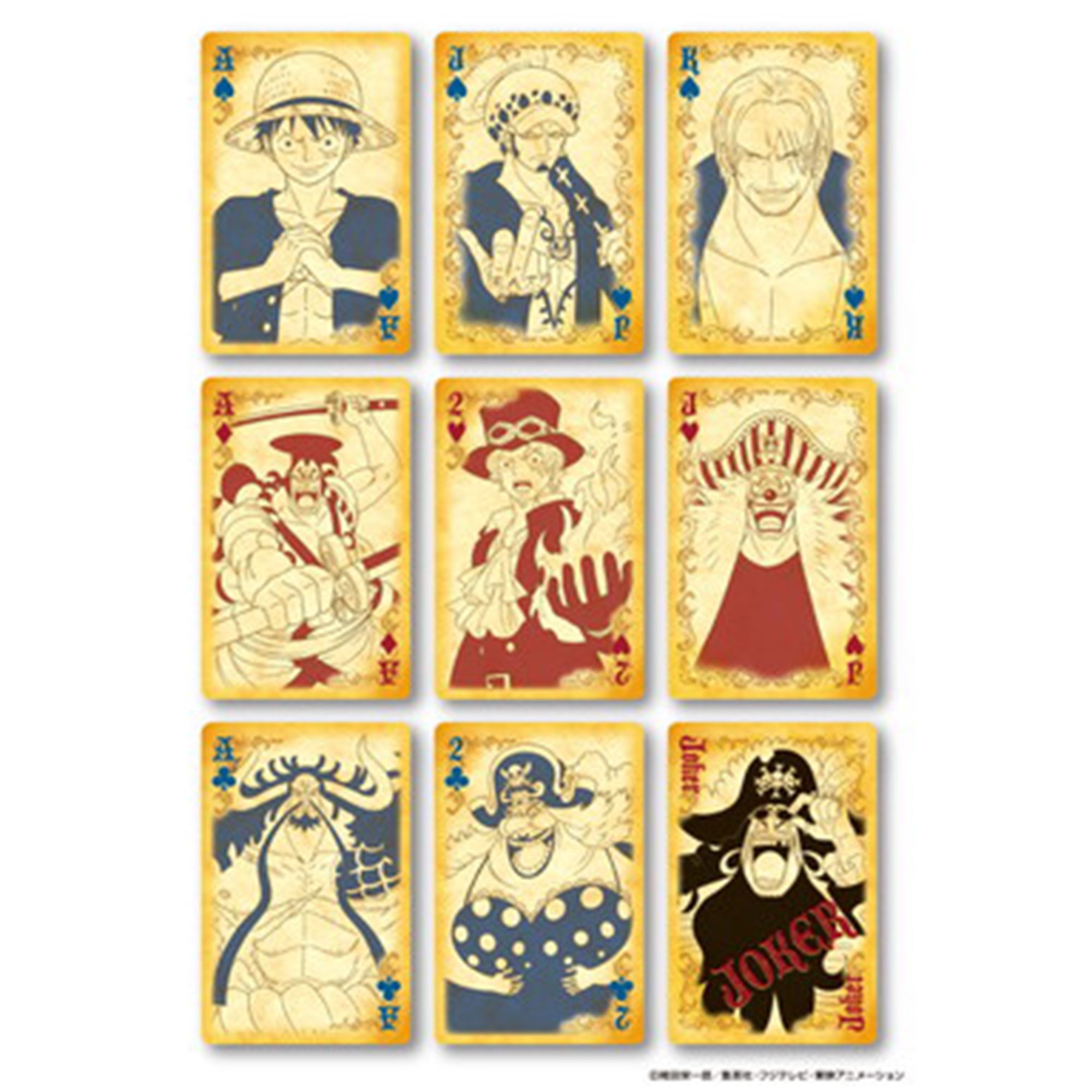 【海贼王】新世界篇怀旧版单色扑克 潮玩盲盒拆卡