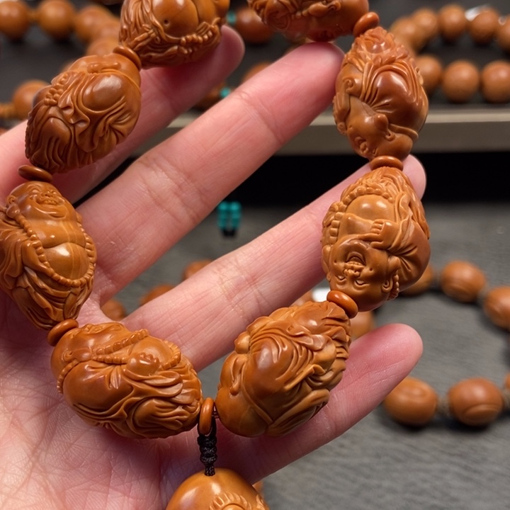 橄榄核手串/手链传统弥勒2.1