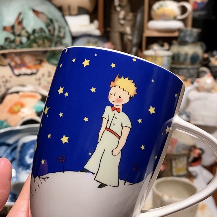 搪瓷小王子马克杯
