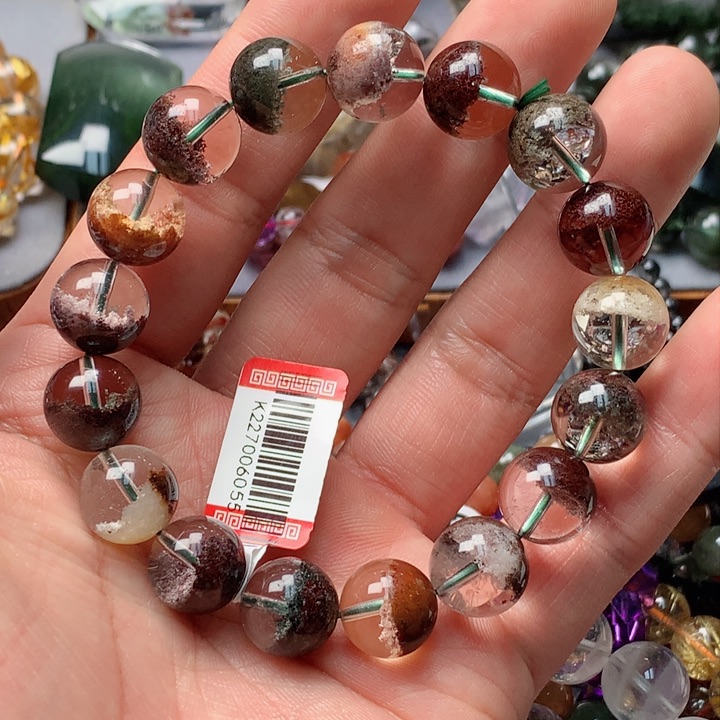 水晶手串未镶嵌天然