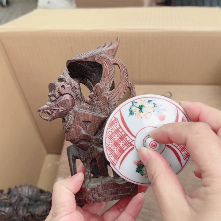 摆件一个瓷器默认微瑕