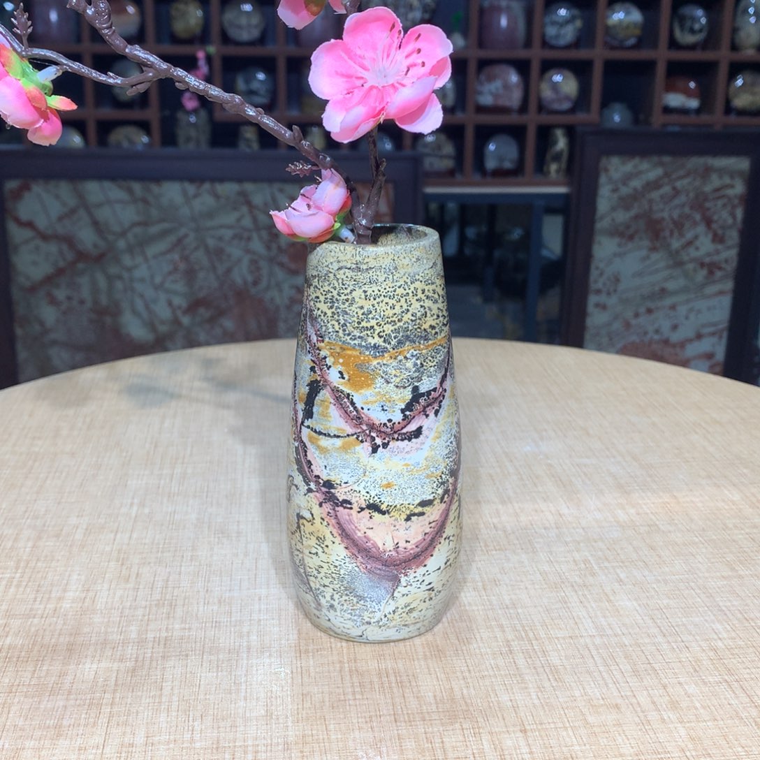 紫砂，广西国画石摆件，收藏观赏