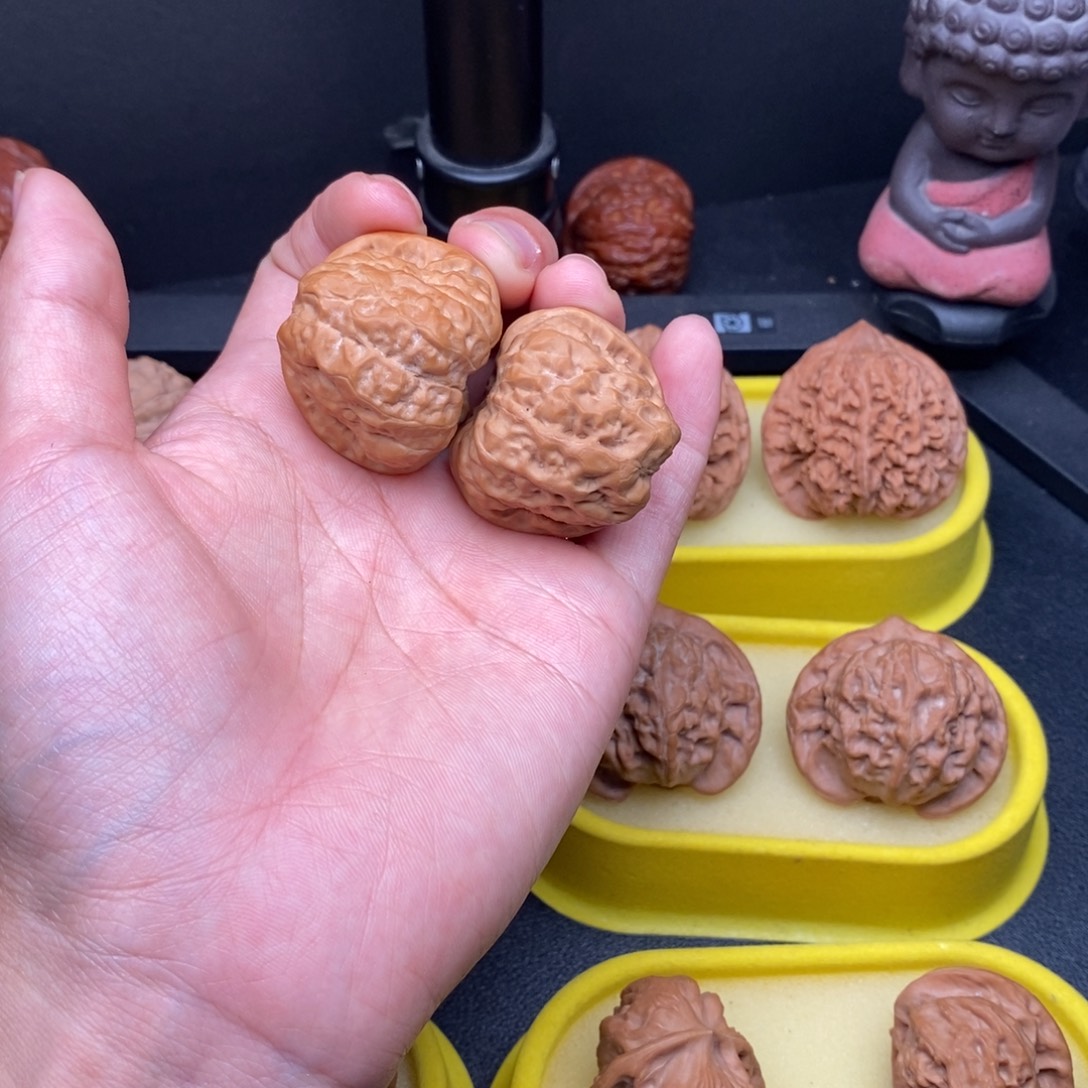 核桃蛤蟆头修尖尖