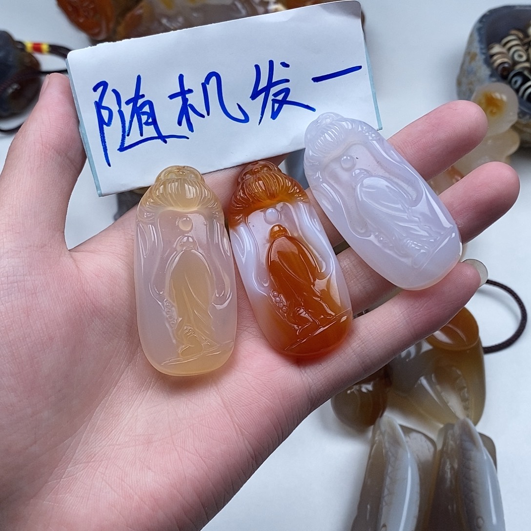 玛瑙/玉髓未镶嵌颈饰