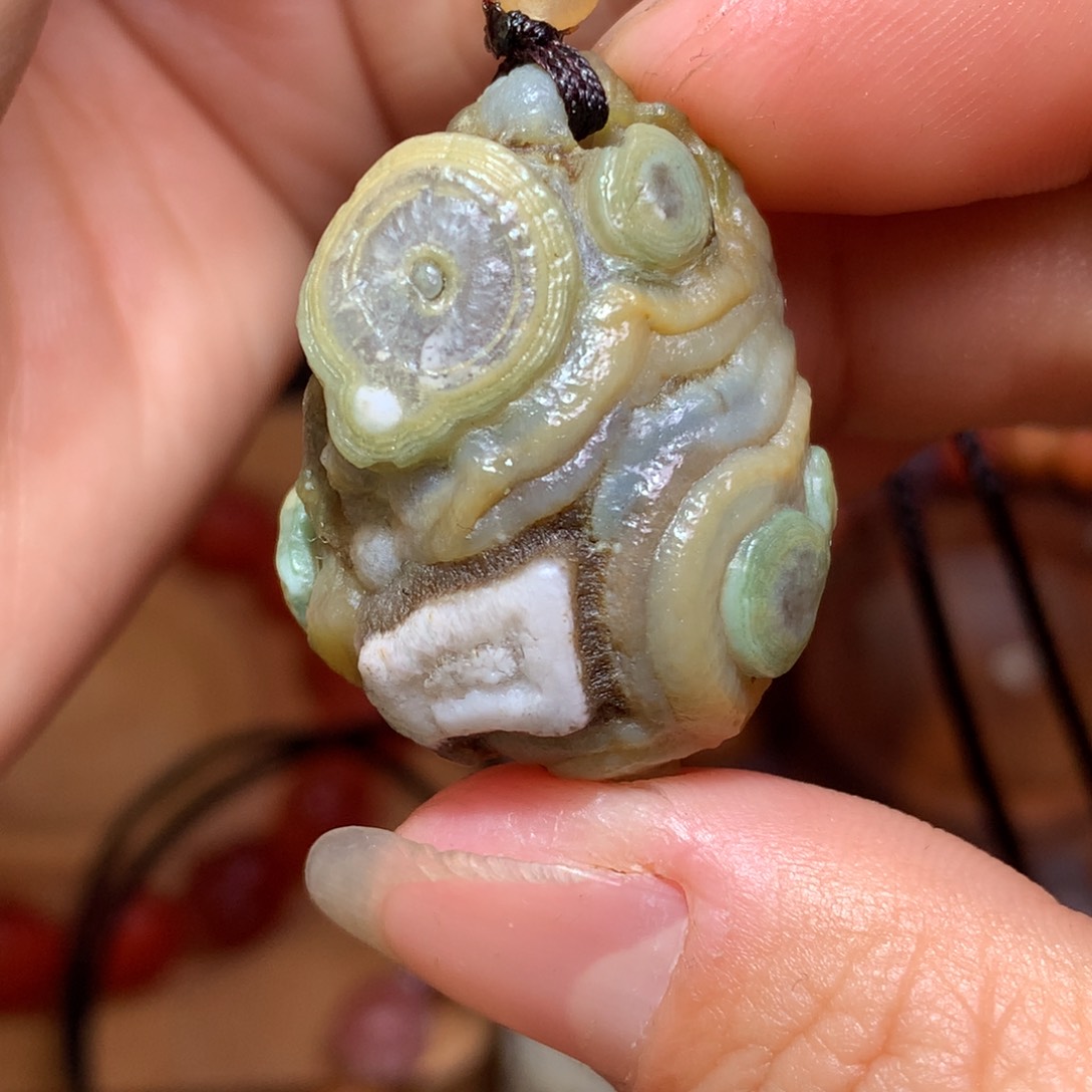 未镶嵌玛瑙/玉髓珠宝半成品