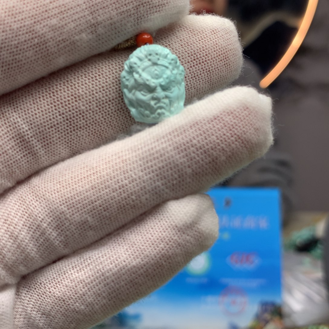 绿松石挂件未镶嵌