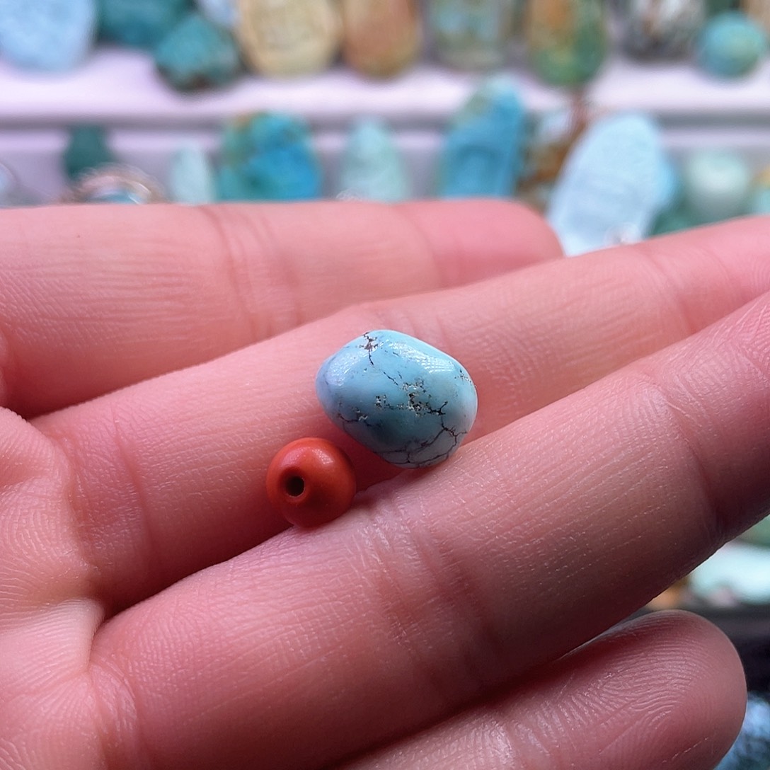 南红玛瑙颈饰未镶嵌