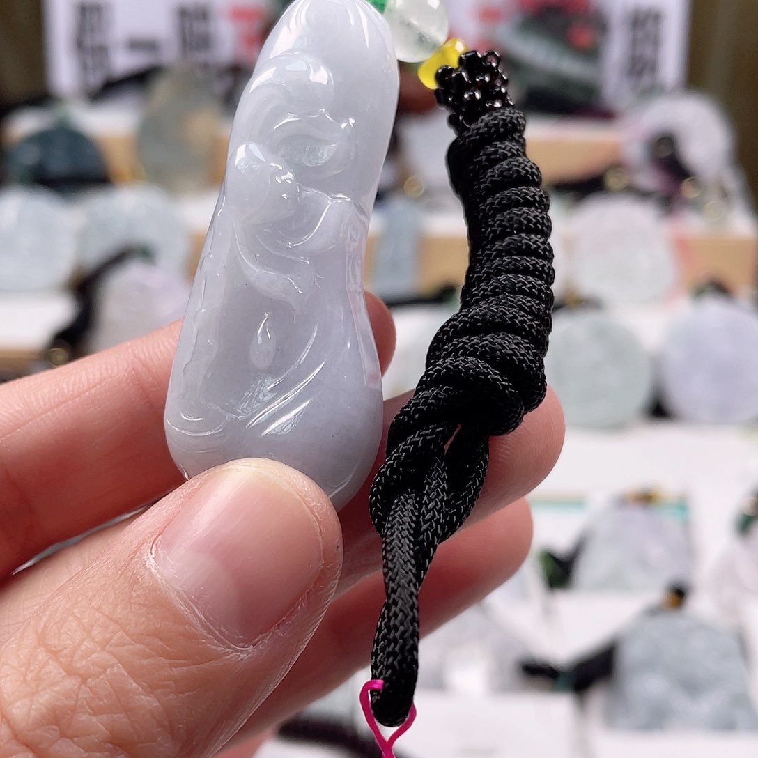 翡翠颈饰未镶嵌0469挂件