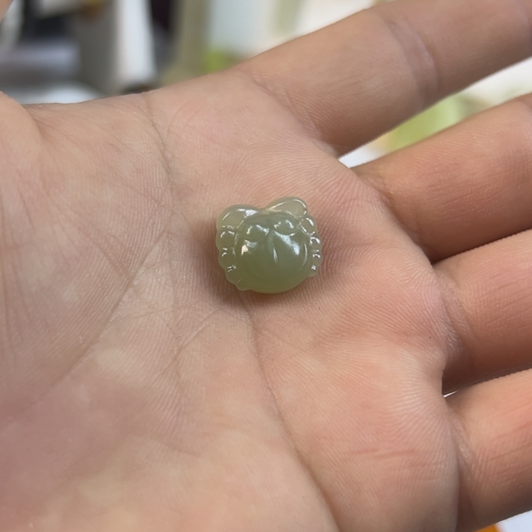 和田玉（糖玉）未镶嵌车挂