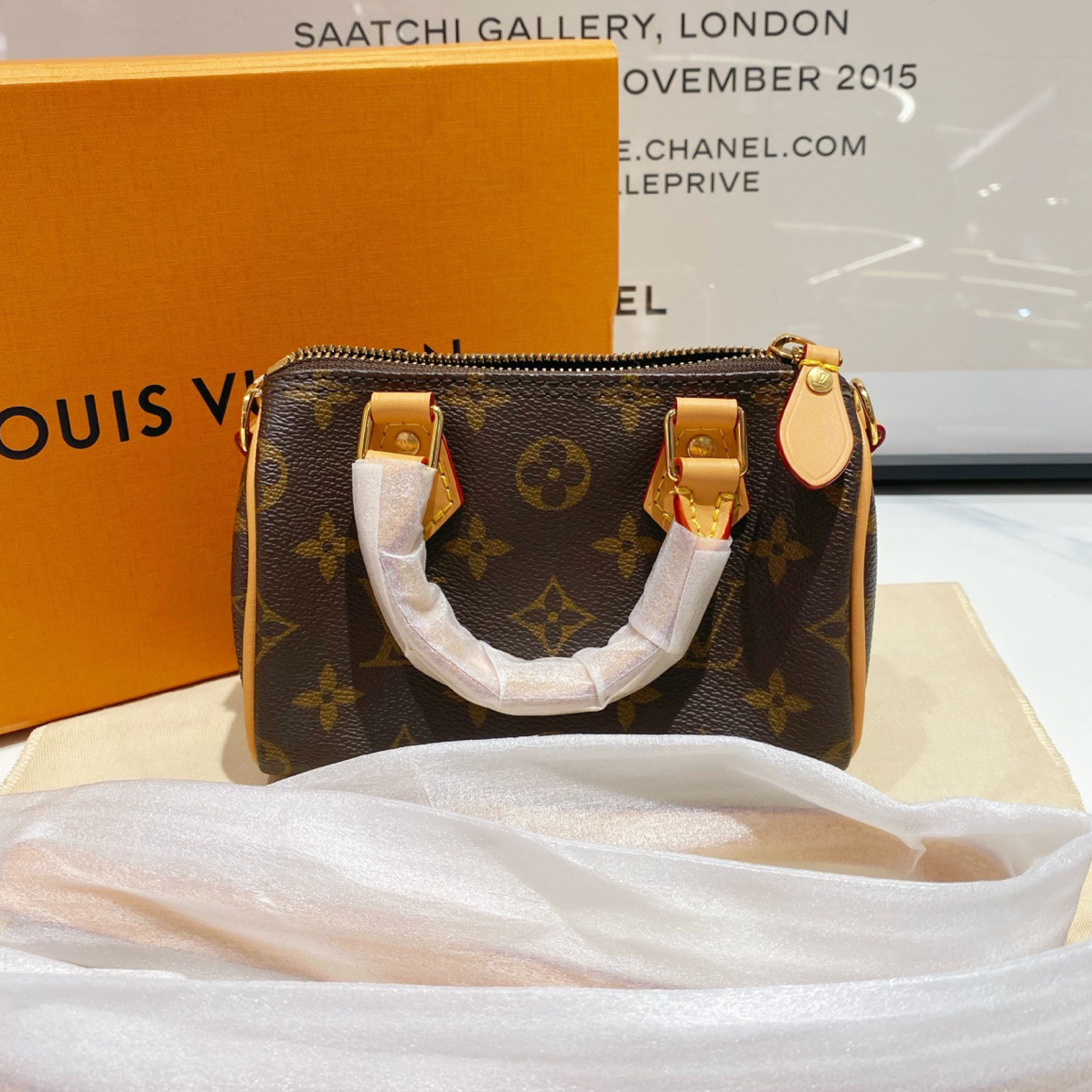 未使用 LouisVuitton/路易威登 lv新款speedy nano（13443）
