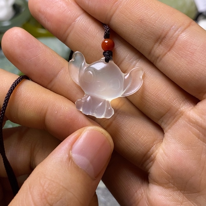 岫玉岫玉挂件未镶嵌