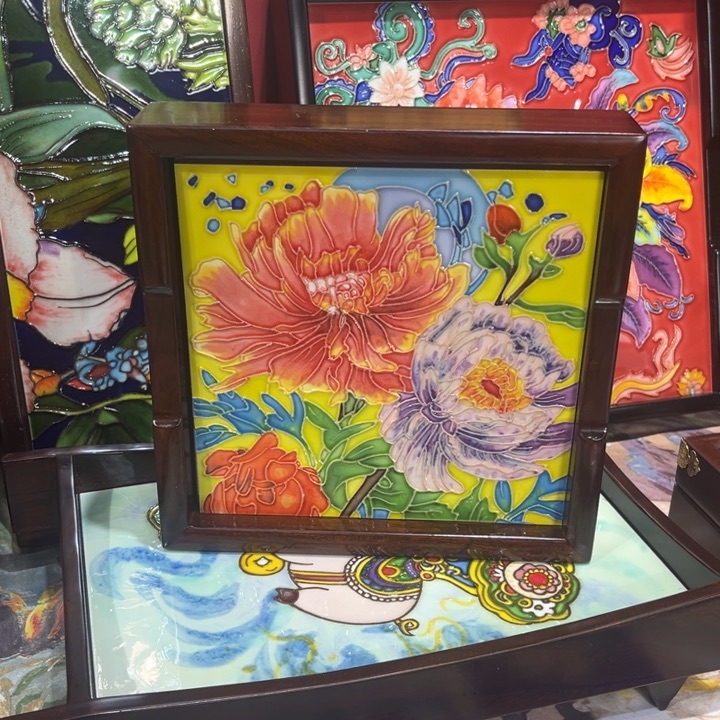 加大款瓷板画艺术作品