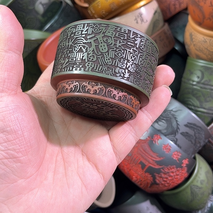 茶杯紫砂全手工紫砂主人杯