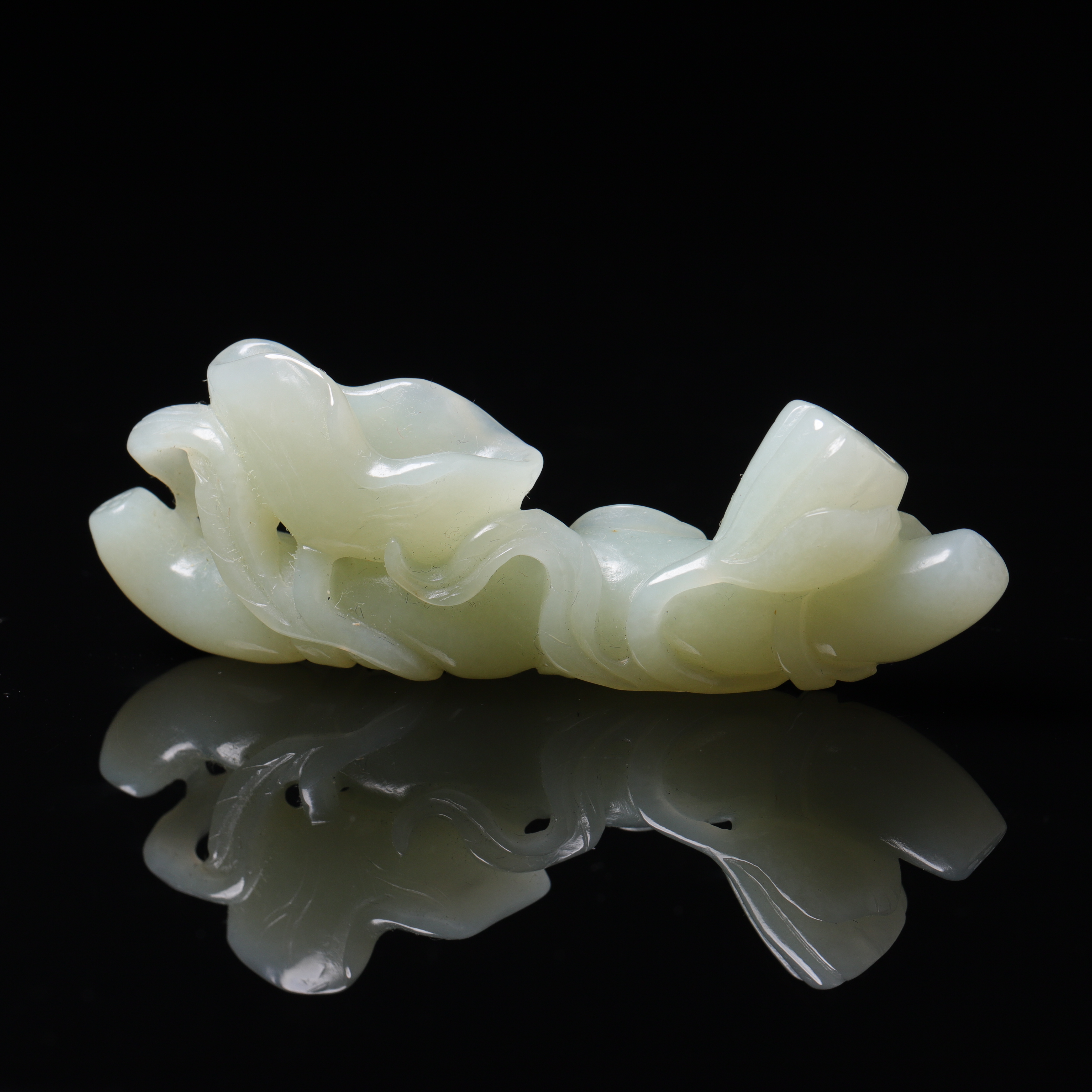 清代和田玉多子多福-LM