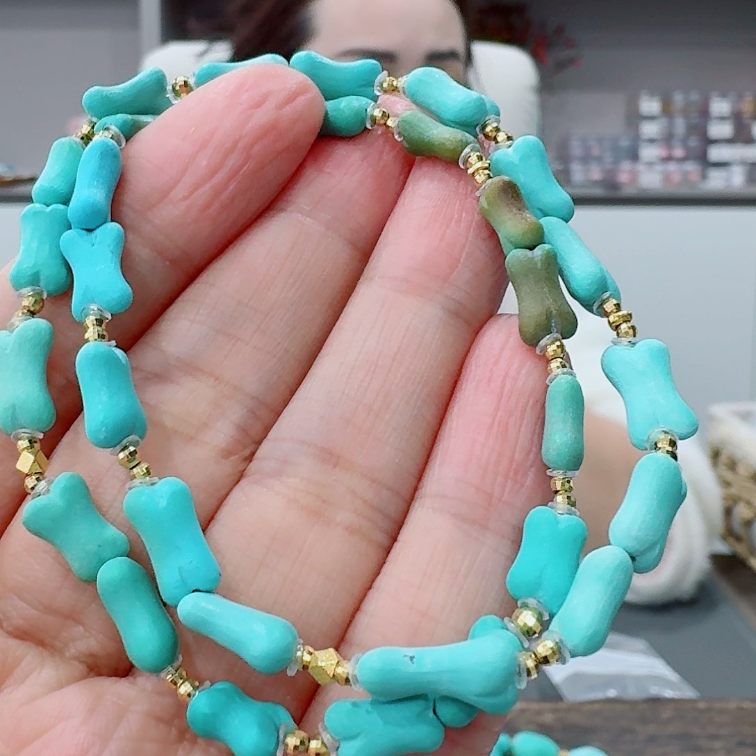 未镶嵌绿松石珠宝奇石