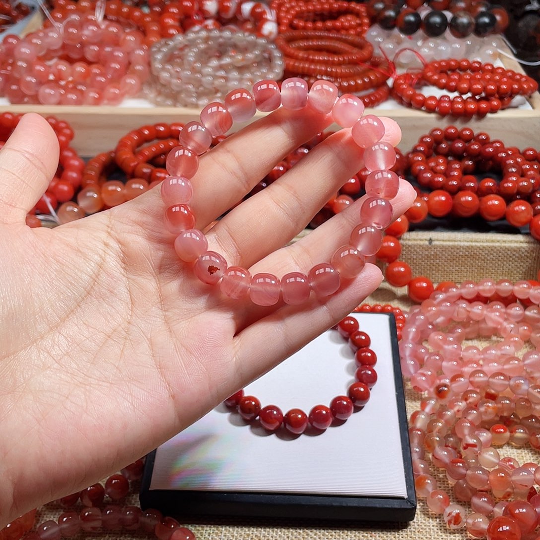 手链未镶嵌南红玛瑙