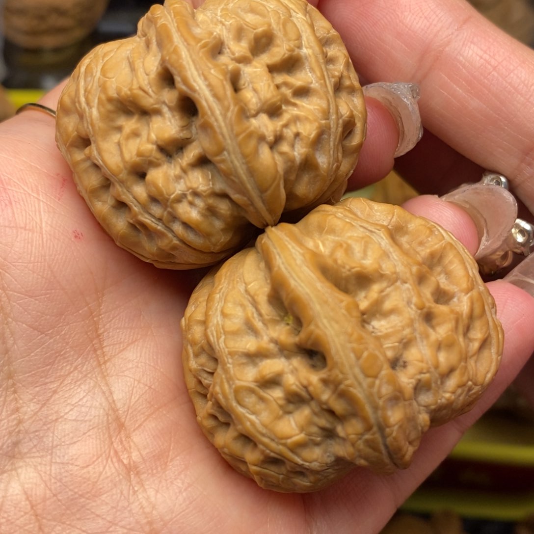 桃核吊坠大元宝文玩