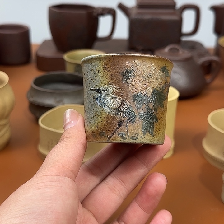 宜兴紫砂主人杯杯