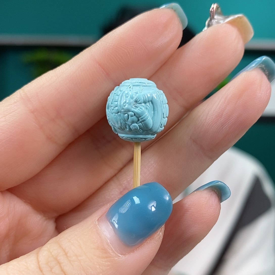 绿松石珠宝奇石未镶嵌