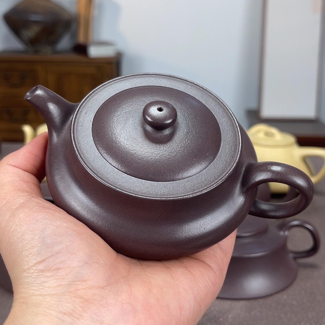 紫砂茶壶用****3天青桑盘170
