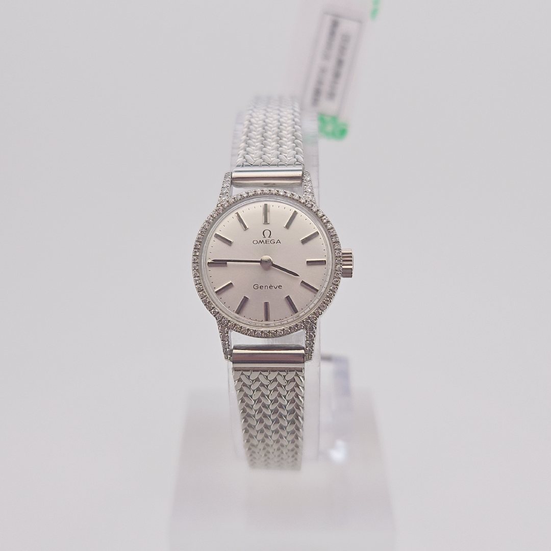 95新 Omega/欧米茄 手动机械表后钻20mm/公价32999/w13105