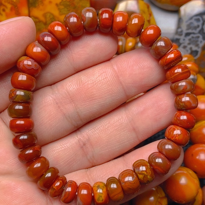 玛瑙/玉髓未镶嵌手串