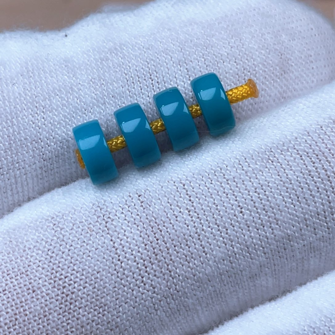 绿松石未镶嵌颈饰6.5✖️2.9mm