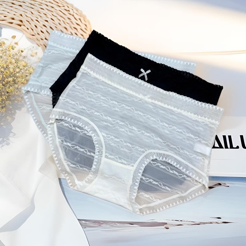 【睦言12/26张】101-200棉莫代尔蕾丝冰丝牛奶丝舒适女士内裤