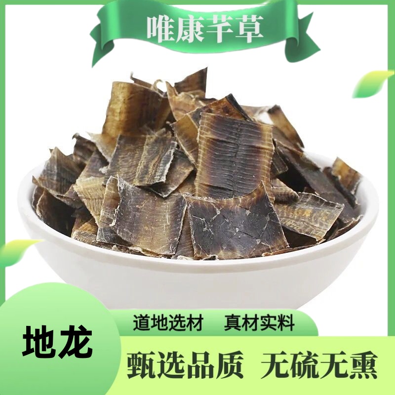 芊草【地龙】正宗广地龙 精选特级地龙干 全开地龙干净另售桔梗