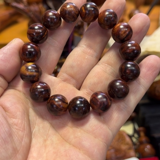 黄花梨/降香黄檀手串/手链黄花梨