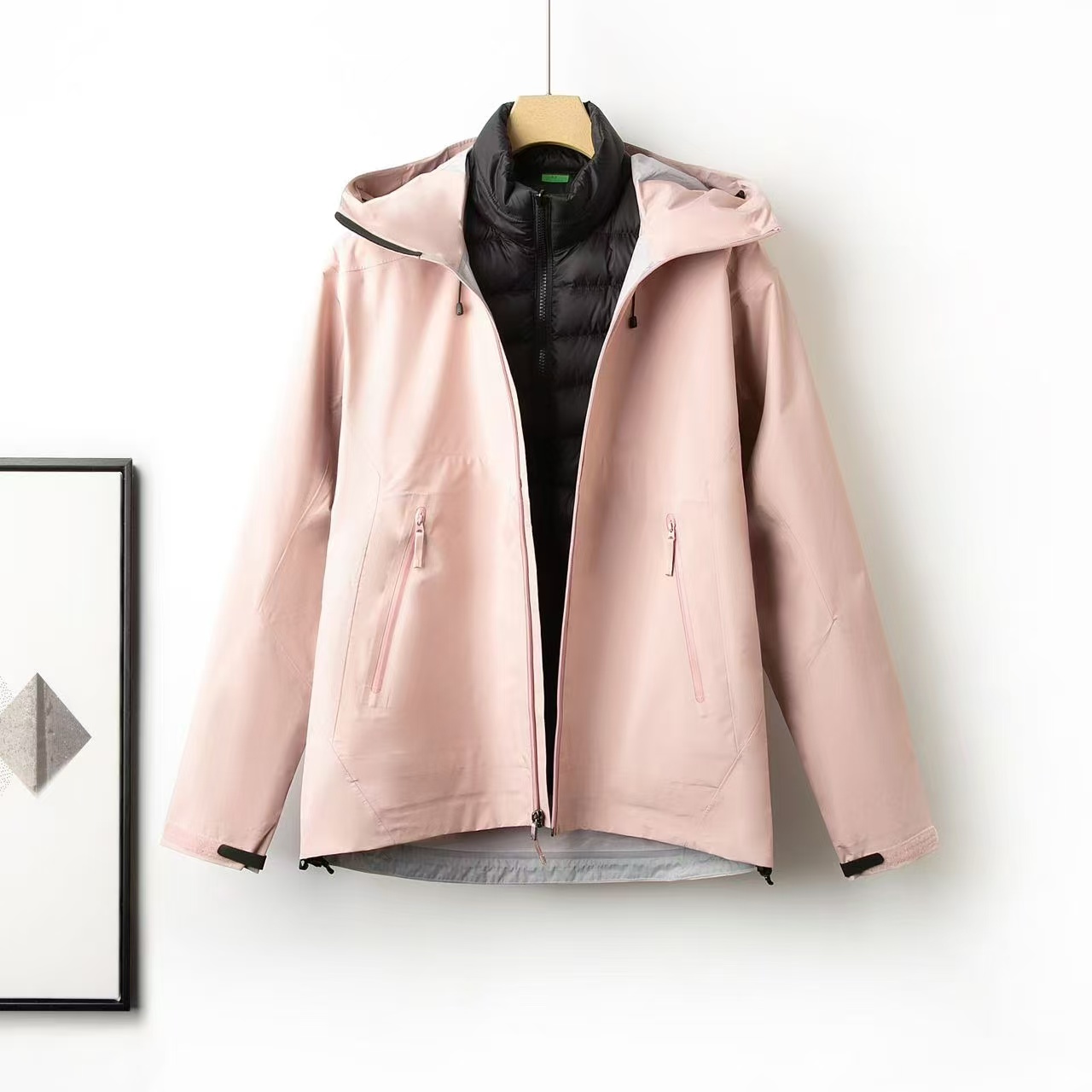 台州鸟家平替同款LT三合一防水连帽户外登山服硬壳冬季秋冬外套