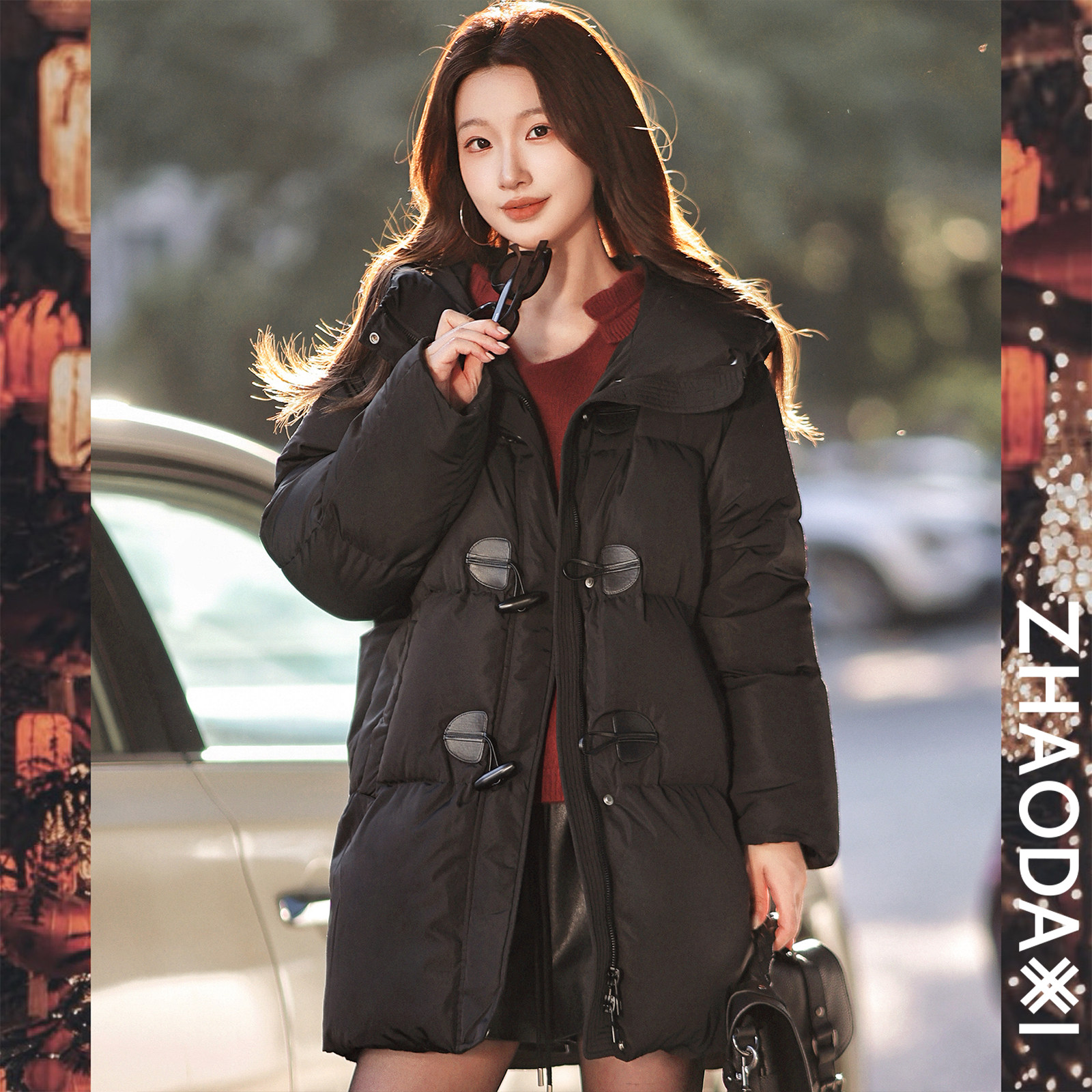 【赵大喜】现货！暖宝宝羽绒服 | 连帽/双门襟/牛角扣设计