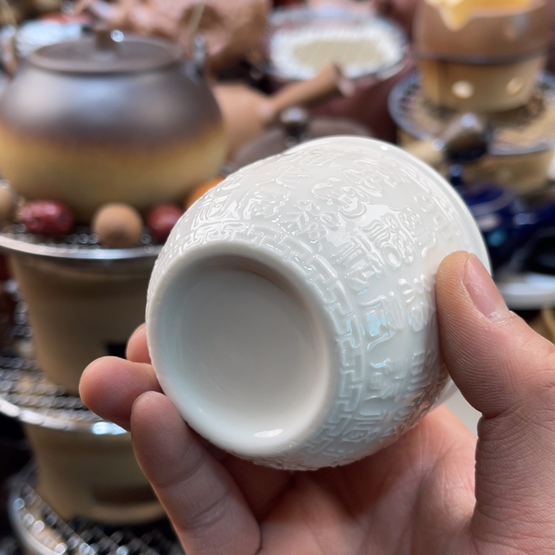 瓷片陶然后你把她放回