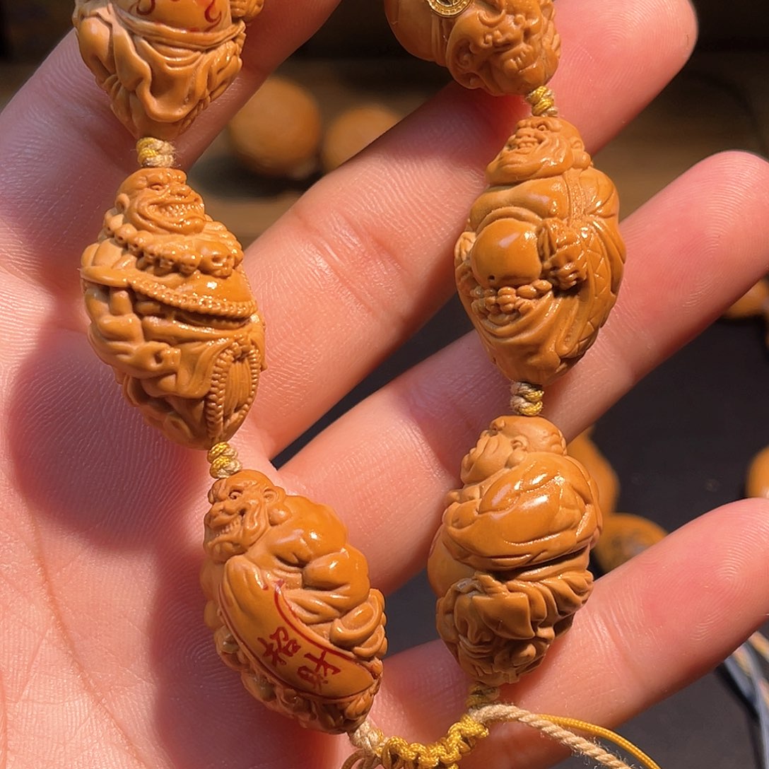 橄榄核手串/手链镶嵌强招恶僧