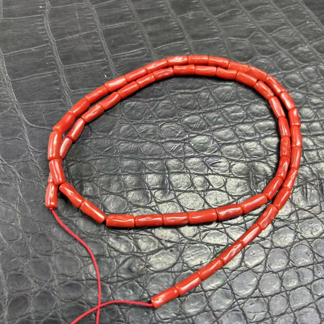 天然珊瑚竹节半成品  多样性发其一