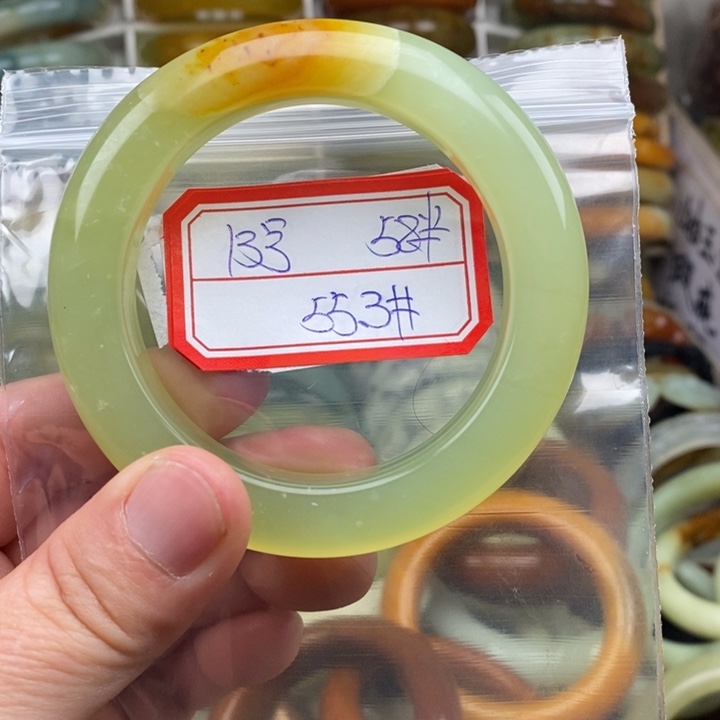 未镶嵌蛇纹石玉手绳