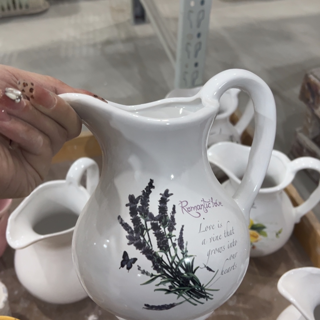 有孔陶瓷花盆，满10米包邮发货