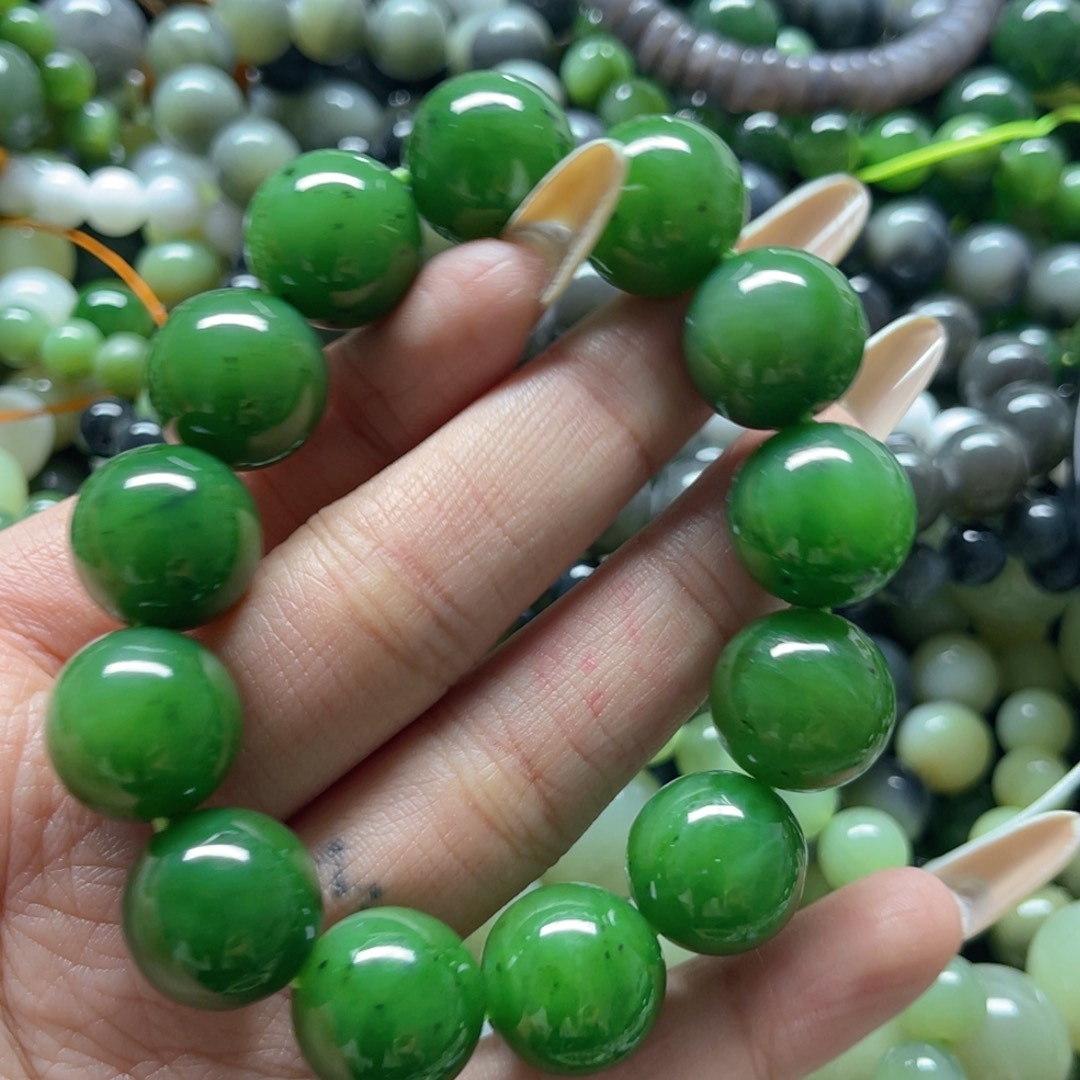 和田玉手链未镶嵌钱****享