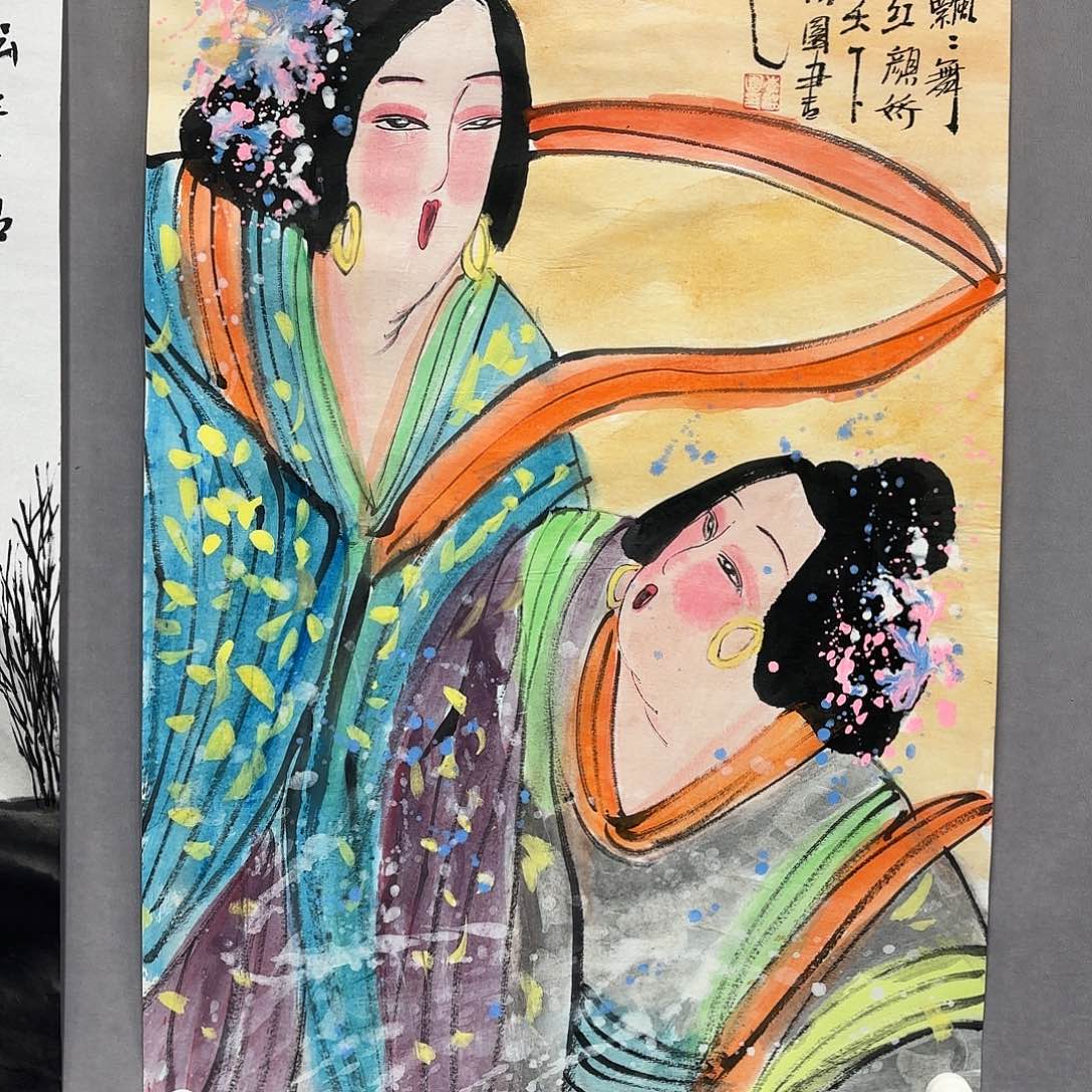 国画国画纯手绘作品请放心去藏