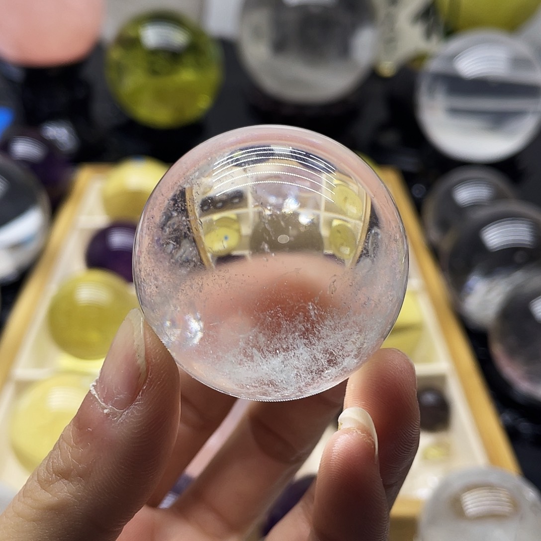 水晶未镶嵌水晶4.3cm白水晶